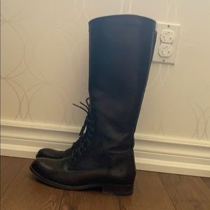 SOLD- ❌RARE- FRYE Melissa riding boots with laces